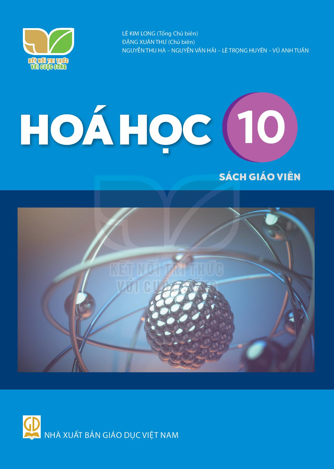 Download SGV Hóa học 10 - Kết Nối Tri Thức