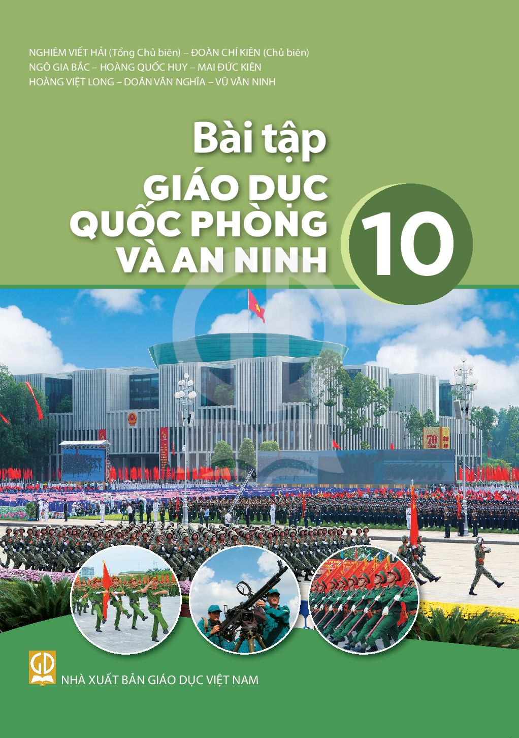 Download SBT Giáo dục QP&amp;AN 10 - Kết Nối Tri Thức