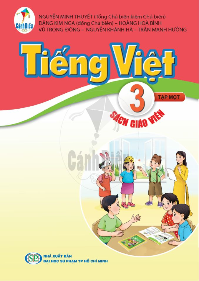 Download SGV Tiếng Việt 3 Tập 1 - Cánh Diều