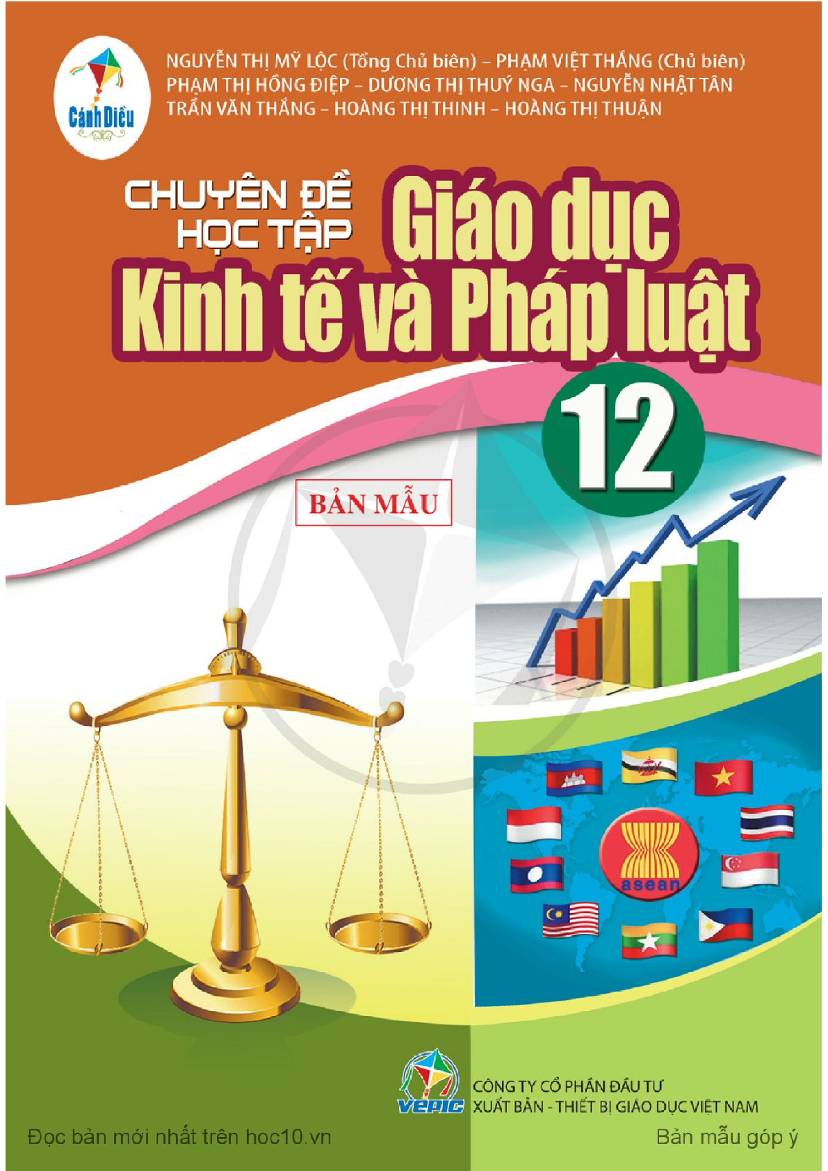 Download SGK Chuyên đề Giáo dục KT&amp;PL 12 - Cánh Diều