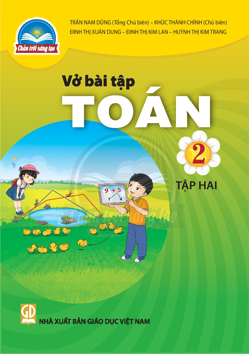 Download SBT Toán 2 Tập 2 - Trân trời sáng tạo