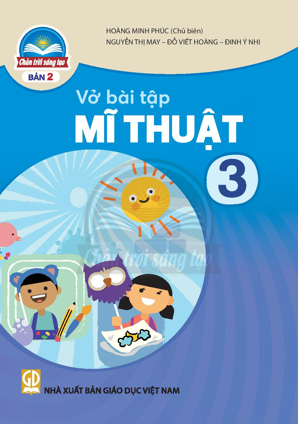 Download SBT Mĩ thuật 3 Bản 2 - Trân trời sáng tạo