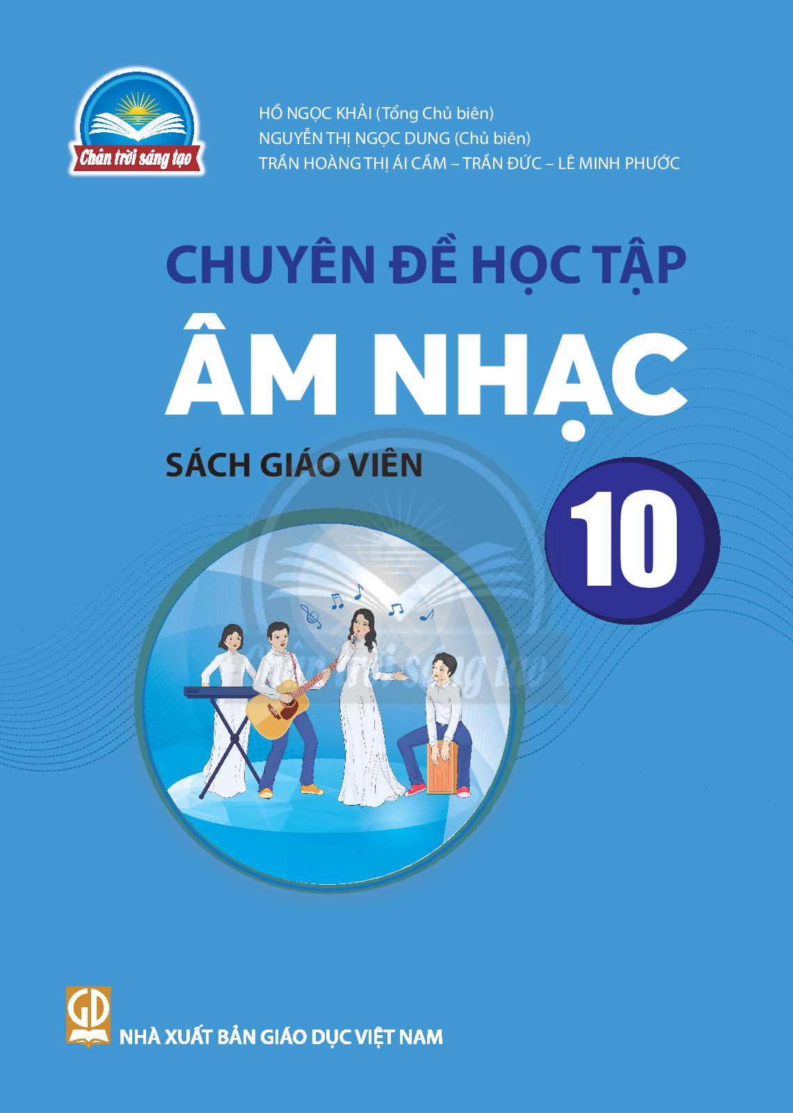 Download SGV Chuyên đề học tập Âm nhạc 10 - Trân trời sáng tạo