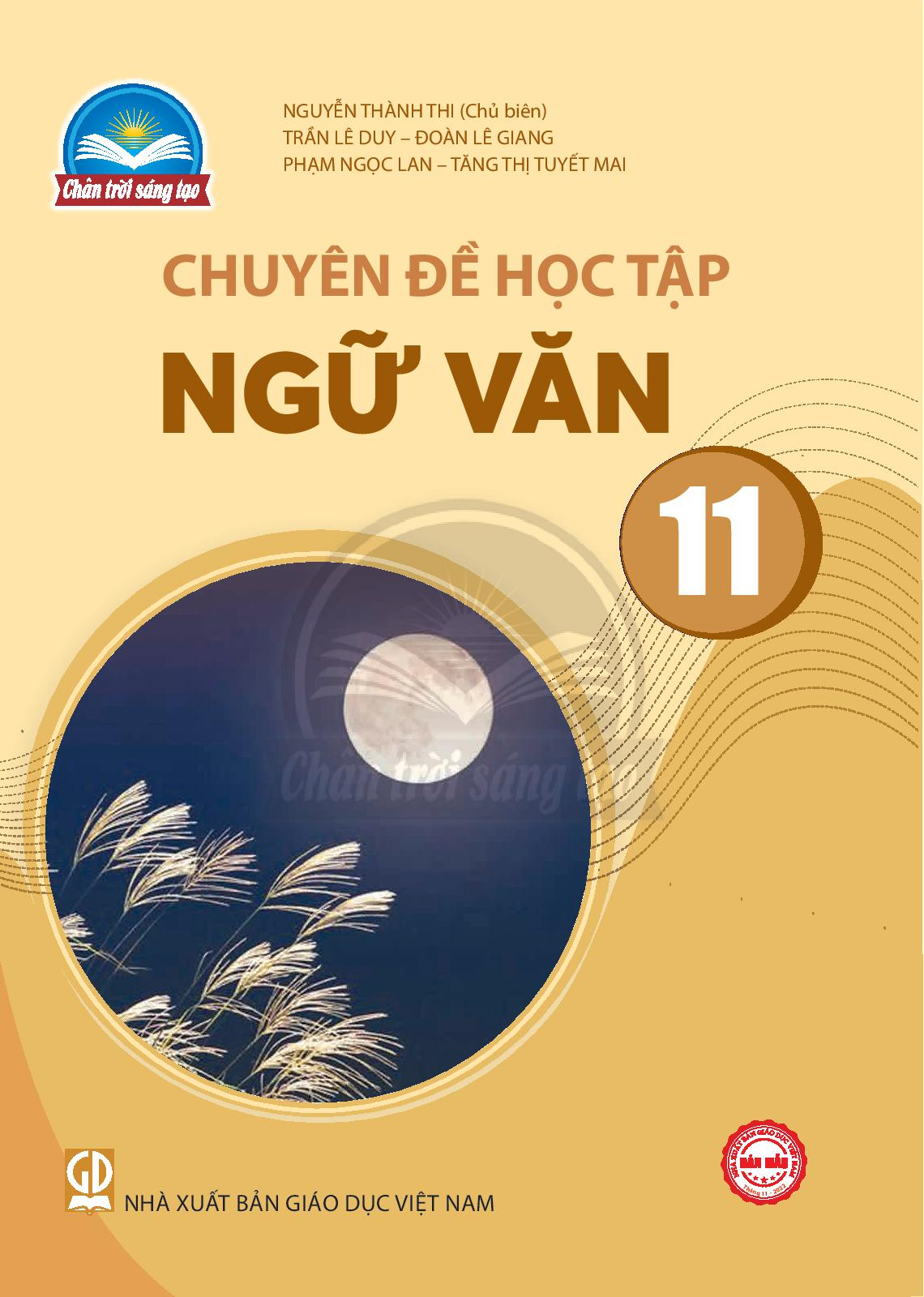 Download Chuyên đề Ngữ văn 11 - Trân trời sáng tạo