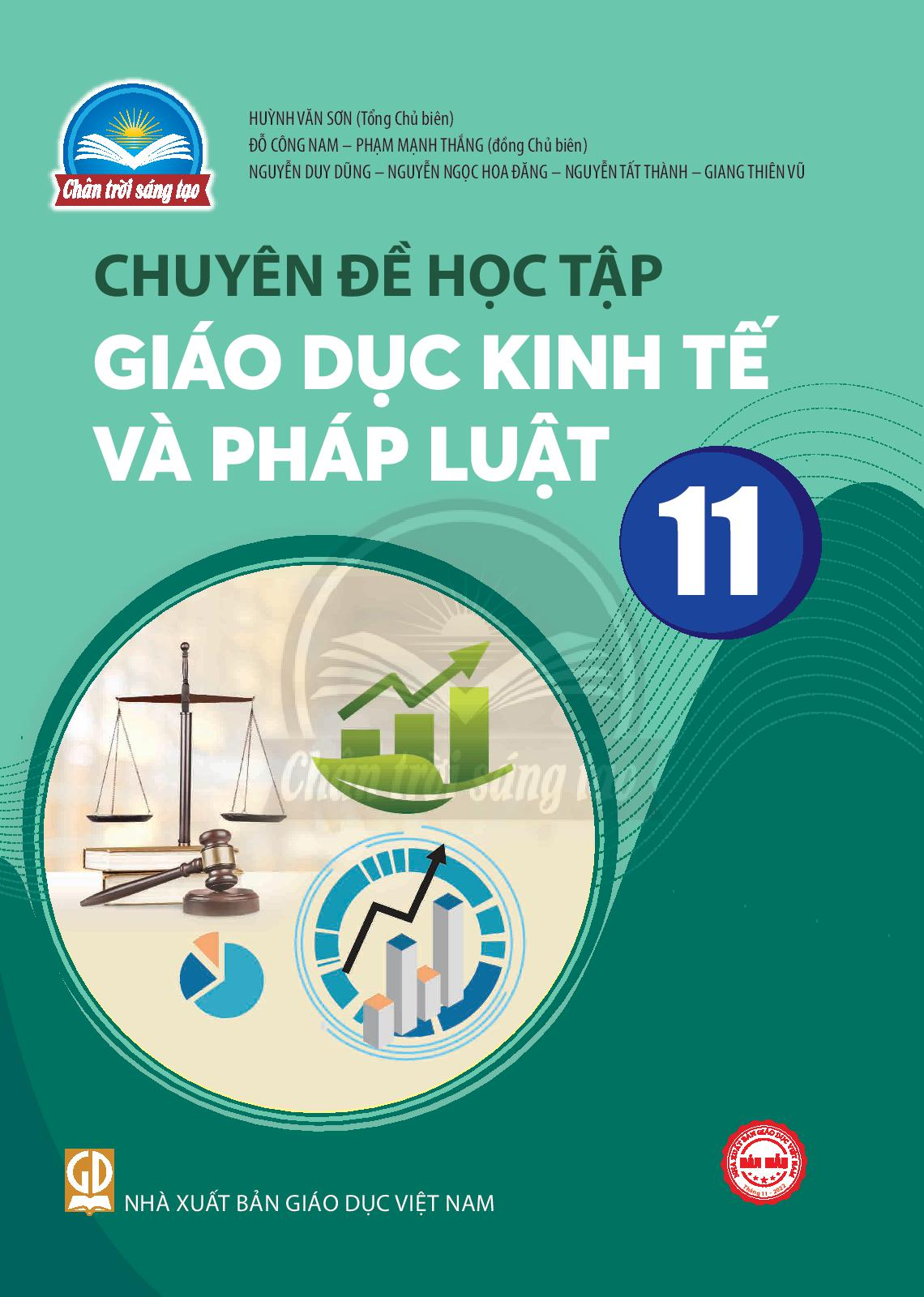 Download Chuyên đề Giáo dục KT&amp;PL 11 - Trân trời sáng tạo