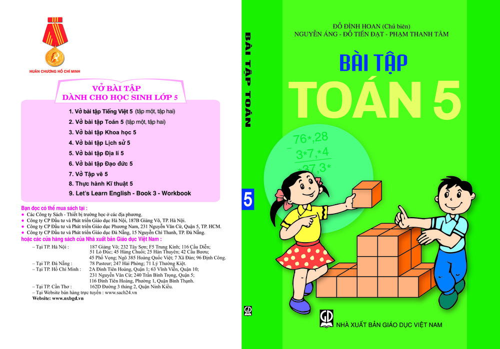 Download Bài tập toán 5